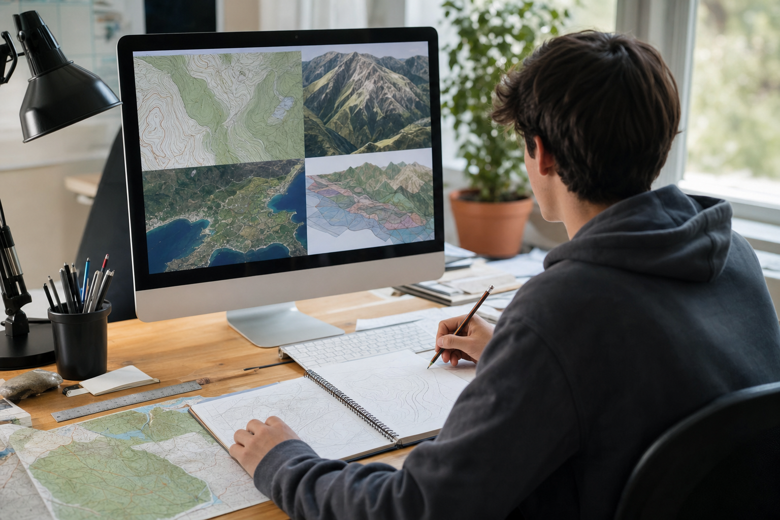 La formation de cartographe prépare aux études et au métier